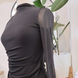 Calvin Klein black turtle neck size small